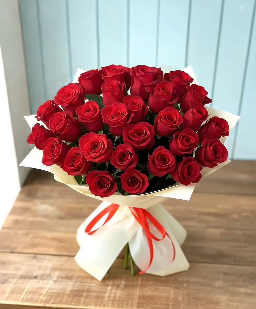 Букет 29 Красных роз в Покровке