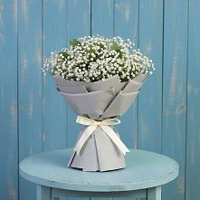 Букет цветов из:  Гипсофила в Покровке