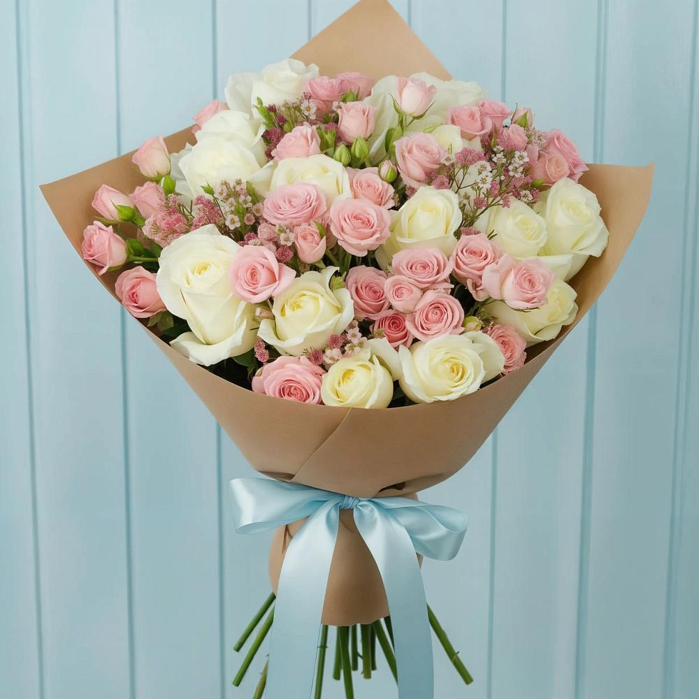 Букет цветов из: Розы в Покровке