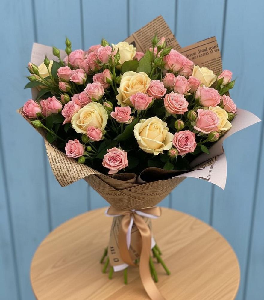 Букет цветов из: Розы в Покровке