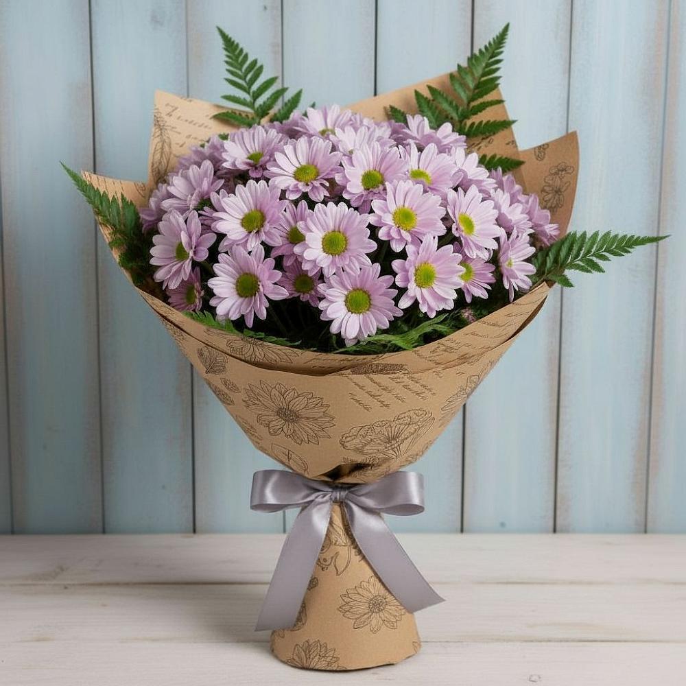 Букет цветов из: Хризантемы в Покровке