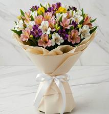 Букет цветов из:  Альстромерии в Покровке
