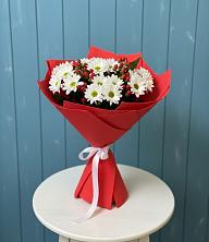Букет цветов из:  Хризантемы в Покровке