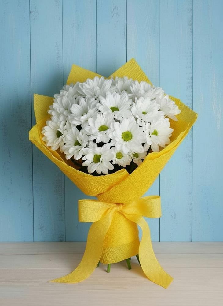 Букет цветов из: Хризантемы в Покровке