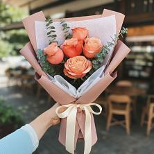 Букет цветов из:  Розы в Покровке