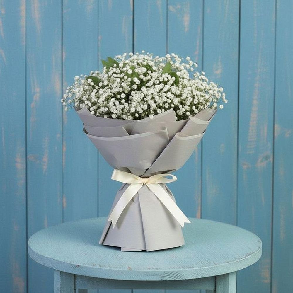 Букет цветов из: Гипсофила в Покровке