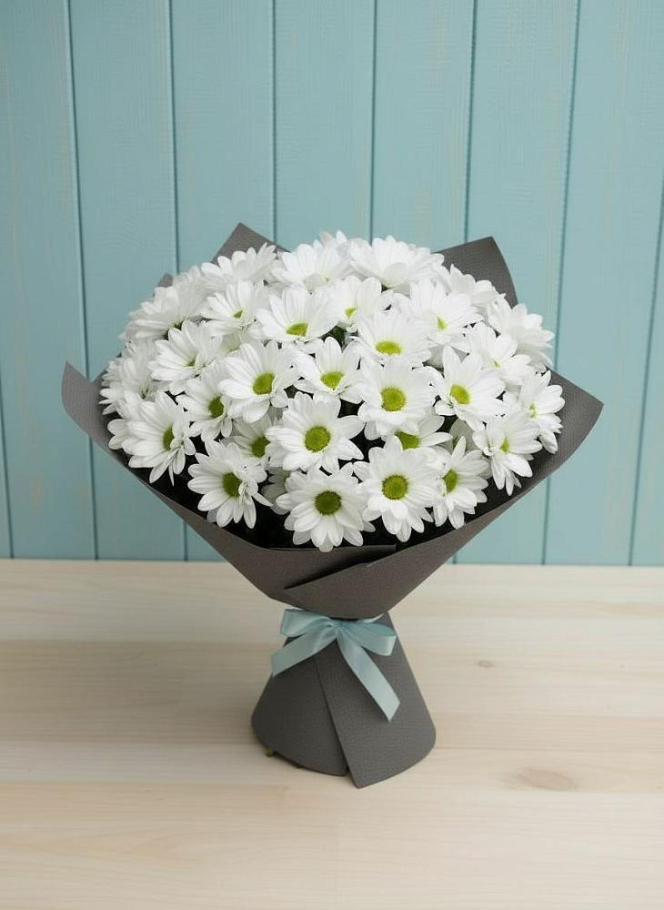 Букет цветов из: Хризантемы в Покровке