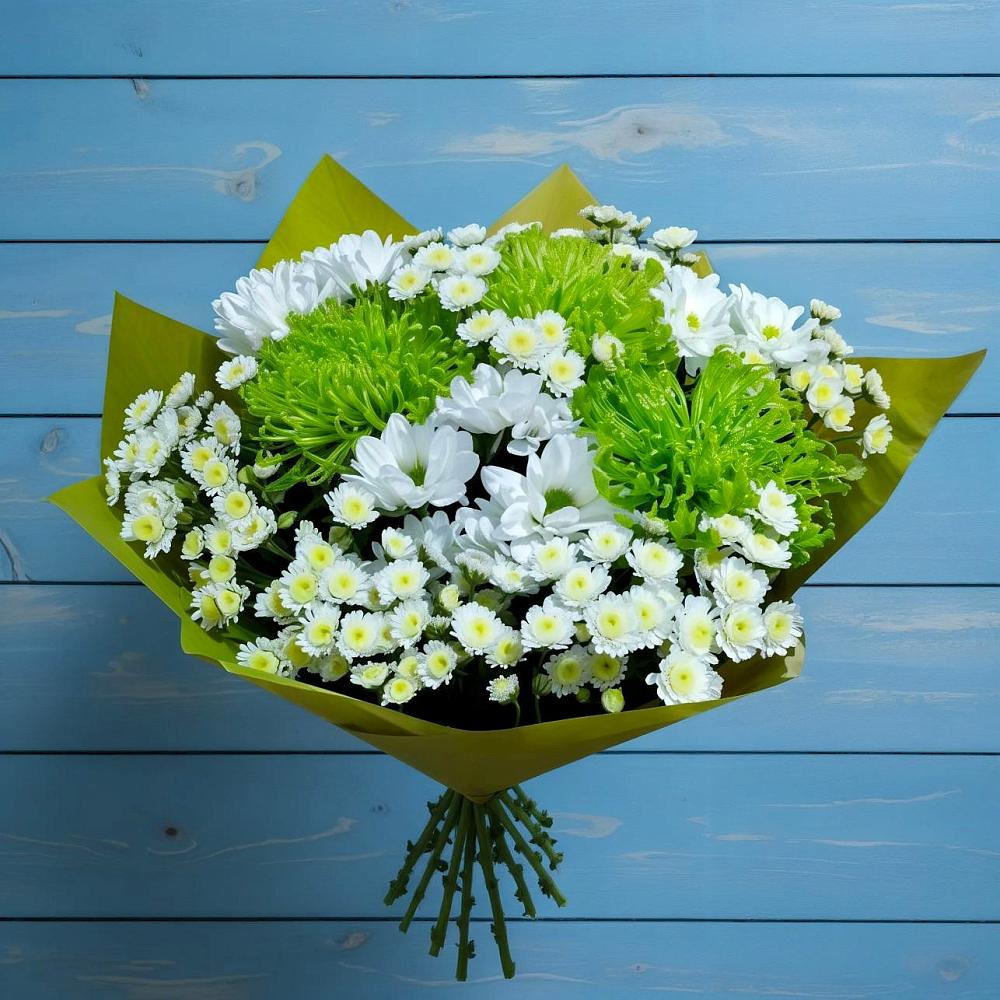 Букет цветов из: Хризантемы в Покровке