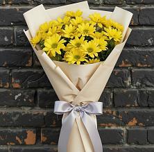 Букет цветов из:  Хризантемы в Покровке