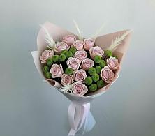 Букет цветов из:  Розы и Хризантемы #REPLACE_PRED# Покровке