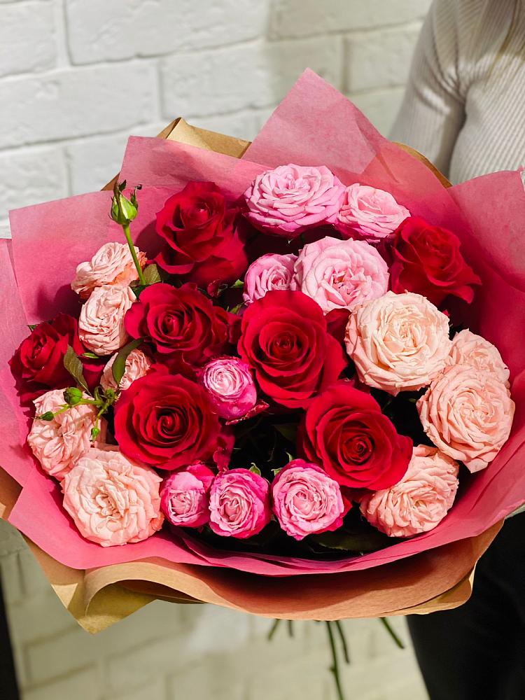 Букет цветов из: Розы в Покровке