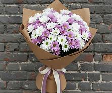 Букет цветов из:  Хризантемы в Покровке