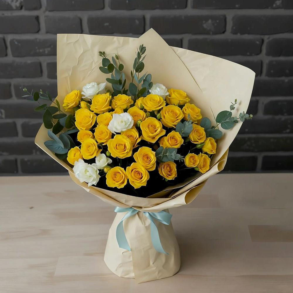 Букет цветов из: Розы в Покровке