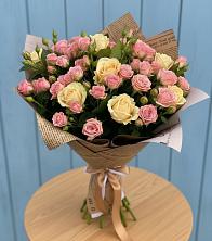Букет цветов из:  Розы в Покровке
