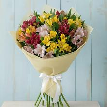 Букет цветов из:  Альстромерии #REPLACE_PRED# Покровке
