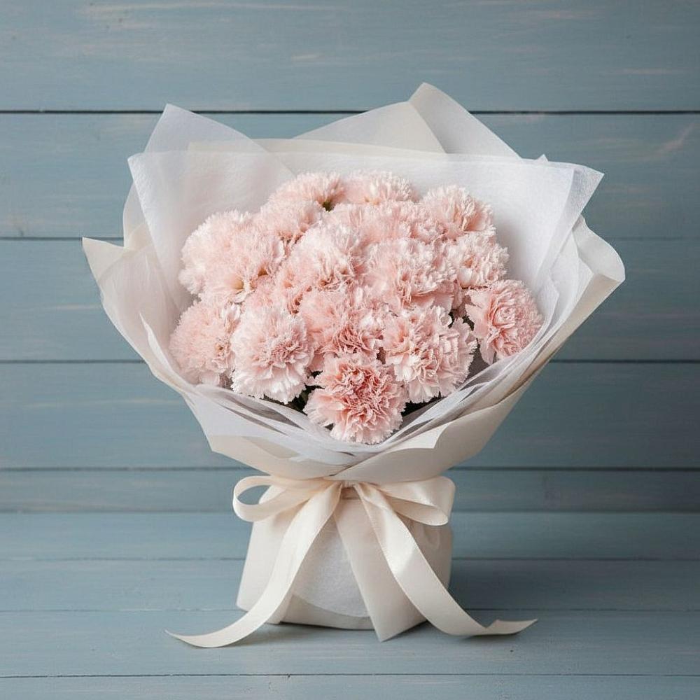 Букет цветов из: Гвоздики в Покровке