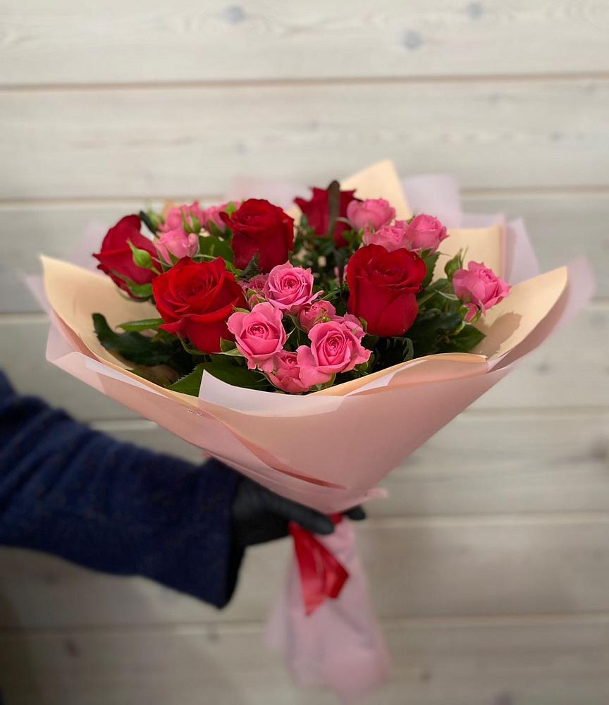 Букет цветов из: Розы в Покровке