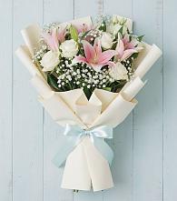 Букет цветов из:  Лилии в Покровке