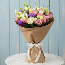 Букет цветов из:  Лизиантусы в Покровке