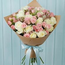 Букет цветов из:  Розы в Покровке